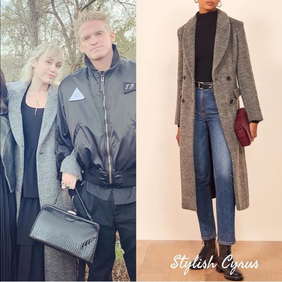 reformation york coat